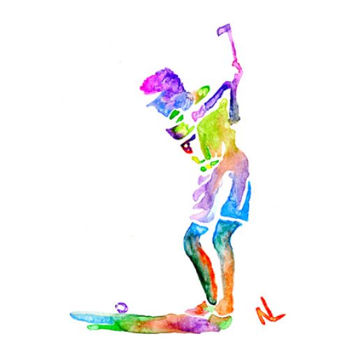 Golf Mum - Unframed